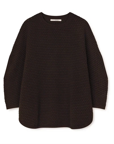 Sibin Linnebjerg - Adi Poncho - Brown